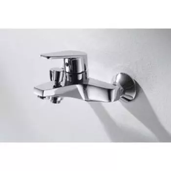 Смеситель для ванны BRAVAT LINE 7F65299C-B, с коротким изливом и душевой лейкой