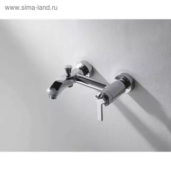 Смеситель для ванны BRAVAT WATERFALL F673107C-01, однорычажный, хром