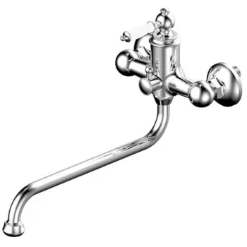 Смеситель для ванны CULTO ANTIQUE BL01ANT, однорычажный, без лейки, излив 300 мм, хром