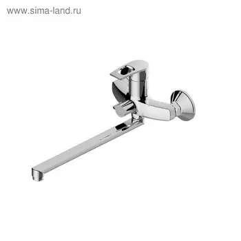 Смеситель для ванны Esko Leon LN 31, с поворотным изливом 350 мм, с аксессуарами, цвет хром 473671