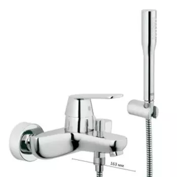 Смеситель для ванны GROHE Eurosmart Cosmopolitan, с душ.гарнитуром EuphoriaCosmopolitan