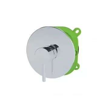 Смеситель для ванны KAISER Merkur 26117, однорычажный, без излива, латунь, хром