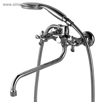 Смеситель для ванны Lemark Flora LM0151C, с круглым изливом 320 мм, цвет хром