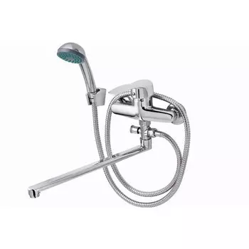 Смеситель для ванны "ПСМ-Профсан" PSM-521-023, однорычажный, длина излива 320 мм, хром