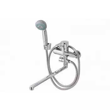 Смеситель для ванны "ПСМ-Профсан" PSM-523-008, однорычажный, длина излива 320 мм, хром