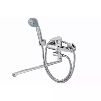 Смеситель для ванны "ПСМ-Профсан" PSM-523-023, однорычажный, длина излива 320 мм, хром