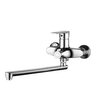 Смеситель для ванны "РМС" PL6CH-006E, излив 300 мм, картридж 35 мм, ABS-пластик, хром