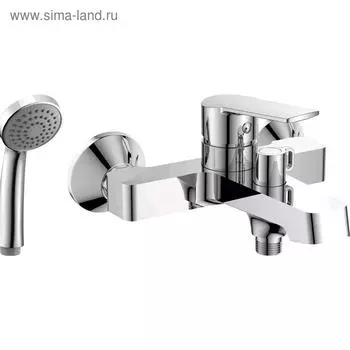 Смеситель для ванны RUSH Balearic BA3935-44, однорычажный, короткий излив, хром