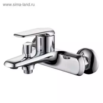 Смеситель для ванны RUSH Nevis NE1735-44, однорычажный, короткий излив, хром