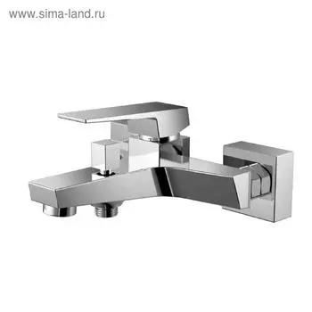 Смеситель для ванны RUSH Thira TR3635-44, однорычажный, короткий излив, хром