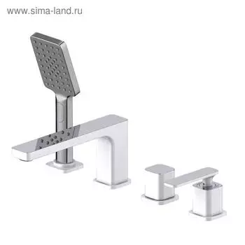 Смеситель для ванны Timo Torne 4330/00-16Y, однорычажный, встроенный, короткий излив, антик 529996