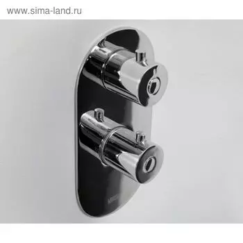Смеситель для ванны WasserKRAFT Berkel 4833, термостатический, со встраиваемой системой монтажа 23
