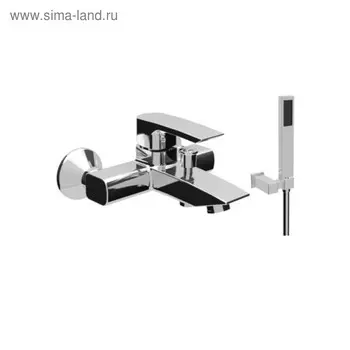 Смеситель для ванны Zipponi QUEEN, 1-рычажный, с ручной лейкой в комплекте, цвет хром