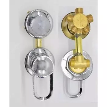 Смеситель "Душ Сити" 150-5Г, для душевых кабин, 150 мм, 5 режима, резьба 1/2"