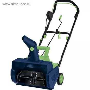 Снегоуборочная машина СИБРТЕХ ЭСБ-2000, 220 В, 2 кВт, захват 4631 см, резиновый шнек