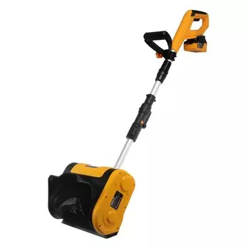 Снегоуборщик аккумуляторный DEKO ST21, 20 В, 4 Ач, ширина/высота 25/16 см, выброс 6 м