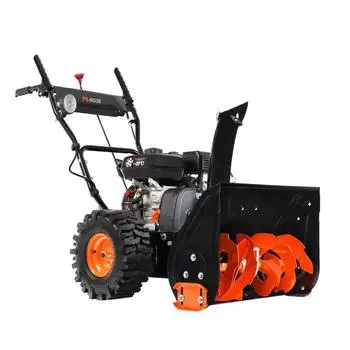 Снегоуборщик PATRIOT PS603E, 4Т, 7 л.с, 5.15 кВт, ковш 56 см, выброс 10 м, колеса 13", фара 69718