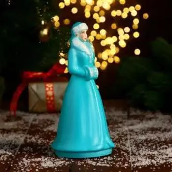 Снегурочка, 229.5 см, пластик, бирюзовый