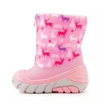 Сноубутсы детские, цвет розовый, размер 19
