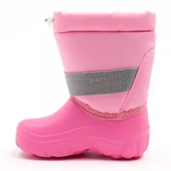 Сноубутсы детские, цвет розовый, размер 33/34