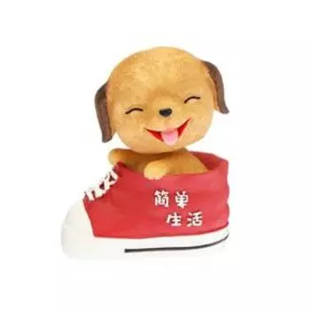 Собачка на панель авто, качающая головой, милый пес