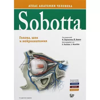 Sobotta. Атлас анатомии человека. В 3-х томах. Том 3. Голова, шея и нейроанатомия. 2-е издание. Под ред. Паульсена Ф., Вашке Й.