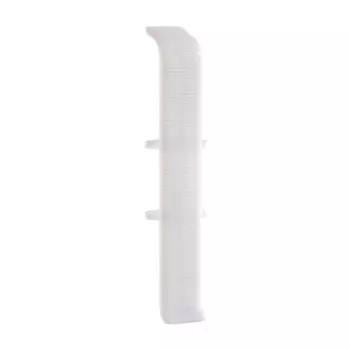 Соединитель для плинтуса «Деконика», 85 мм, цвет 001 белый