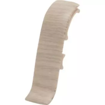 Соединитель для плинтуса SALAG 79 Ясень Пастель, (2шт блистер)