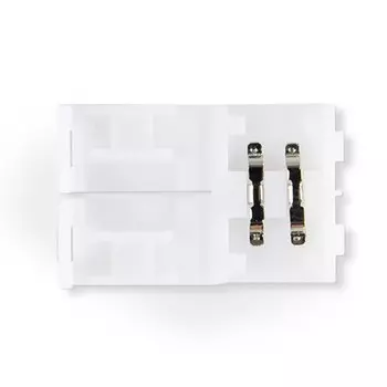 Соединитель прямой для светодиодной ленты 2835 12/24V (2 контакта) GS6001, 10 шт