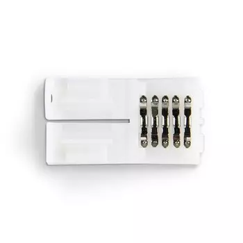 Соединитель прямой для светодиодной ленты 5050 12/24V (5 контакта) GS6251, 10 шт