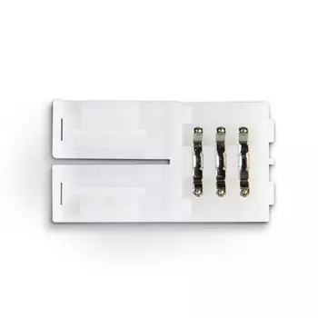 Соединитель прямой для светодиодной ленты 5050 12/24V (3 контакта) GS6151, 10 шт