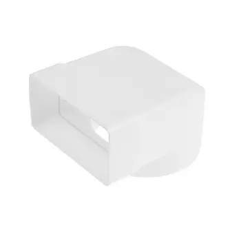 Соединитель ZEIN, 55х110 мм, d=100 мм, угловой,вентиляционный