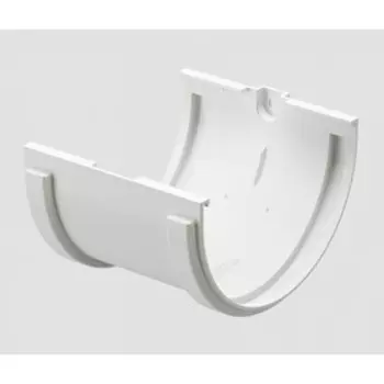 Соединитель желобов Dcke STANDARD, Белый, 120мм.