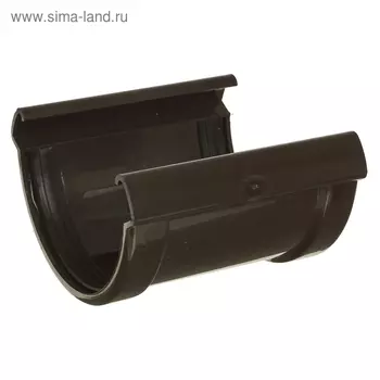 Соединитель желобов шоколад DCKE LUX