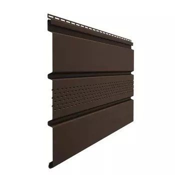 Софит с центральной перфорацией Dcke STANDARD Каштан