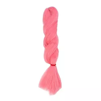 SOFT DREADS Канекалон однотонный, гофрированный, 60 см, 100 гр, цвет розовый(#PINK)