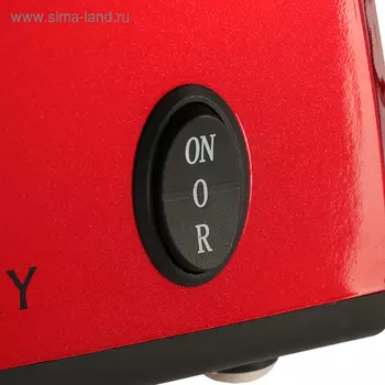 Соковыжималка Galaxy GL 0800, 200 Вт, 0.92 л, реверс, красная