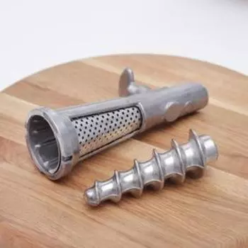 Соковыжималка-насадка на мясорубку Доляна, 15 см, алюминий