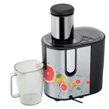 Соковыжималка Polaris PEA 1241A, центробежная, 1200 Вт, 1.1/2.7 л, 21000 об/мин, серебристая