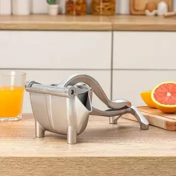 Соковыжималка ручная «Свежесть», 450 мл, алюминий