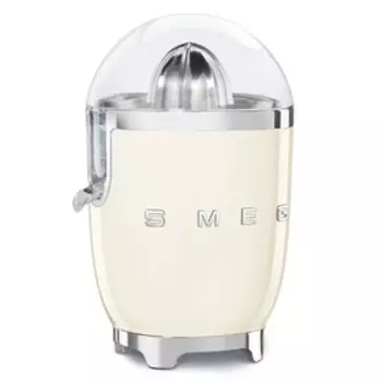 Соковыжималка Smeg CJF01CREU, для цитрусовых, 70 Вт, отсек для шнура, цвет кремовый