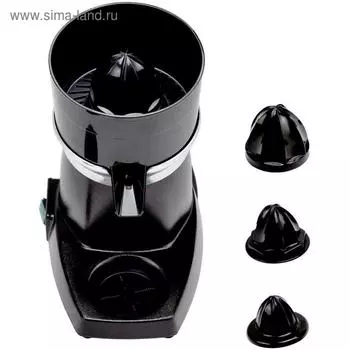 Соковыжималка VIATTO VA-CJ250, для цитрусовых, 250 Вт, 3 насадки, чёрная