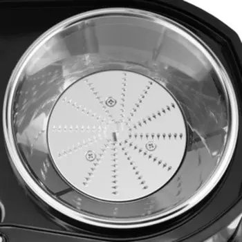 Соковыжималка Vitek VT-3667, центробежная, 1500 Вт, 0.8/1.8 л, серебристо-чёрная