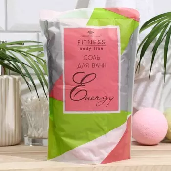 Соль для ванн "Fitness" energy, 1000 г