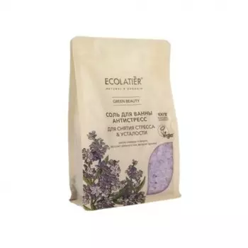 Соль для ванны Ecolatier Green Beauty «Антистресс», 600 гр