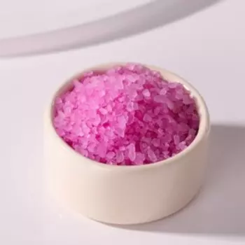 Соль для ванны "Сияй ярче!", 150 г, аромат лавандовое поле