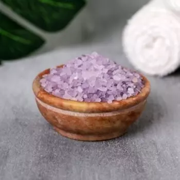 Соль в коробке молоко Shine ON, лаванда, 200 г