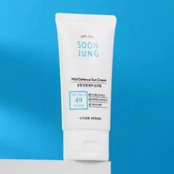 Солнцезащитный крем Etude House гипоаллергенный, увлажняющий и успокаивающий, 50 мл