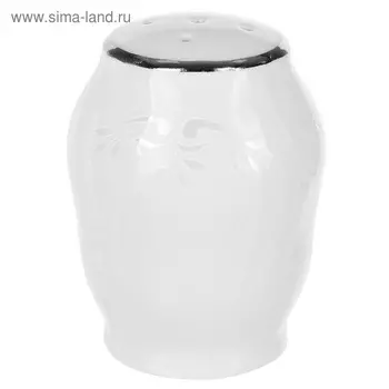 Солонка Bernadotte, декор «Деколь, отводка платина»