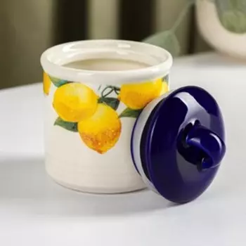 Сахарница Доляна «Лимон», 150 мл, d=7 см